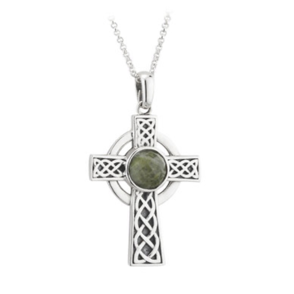 Solvar NWT Sterling Silver Celtic Cross Necklace
